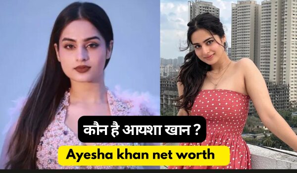 Ayesha khan net worth