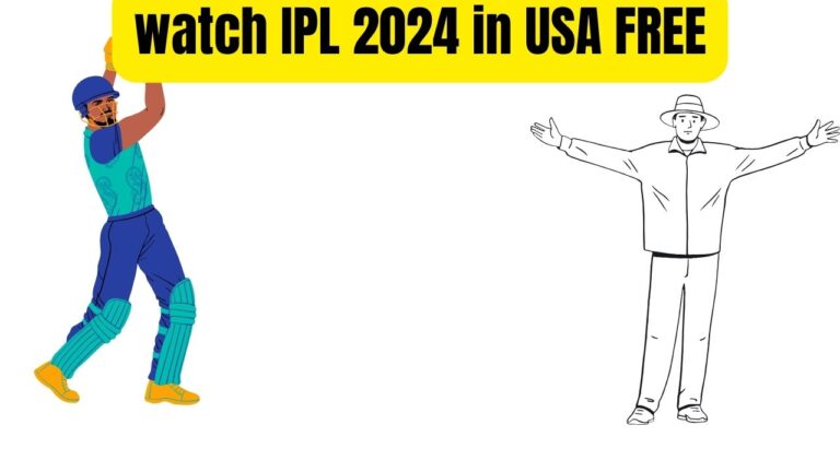 IPL 2024 in the USA for FREE